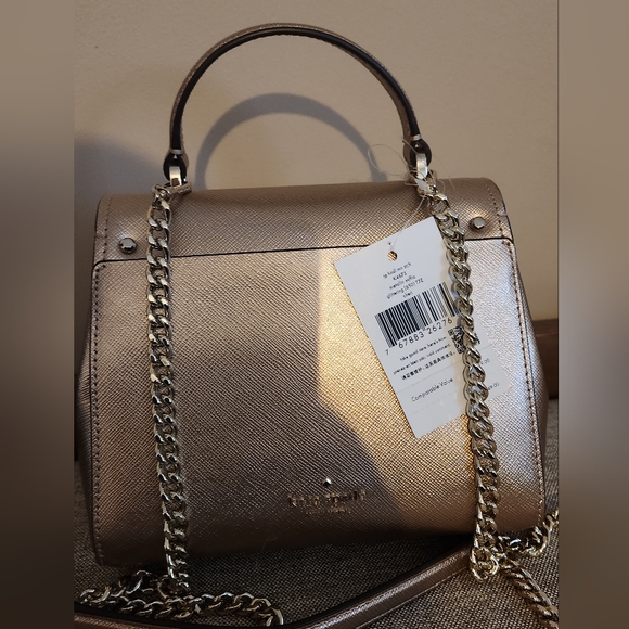 NWT Kate Spade rose gold handbag and wallet set - Picture 6 of 12